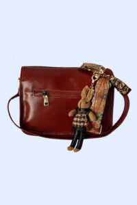 vintage crossbody bag brown