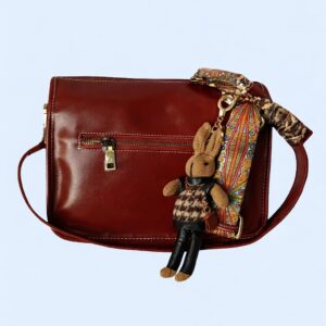 vintage crossbody bag brown