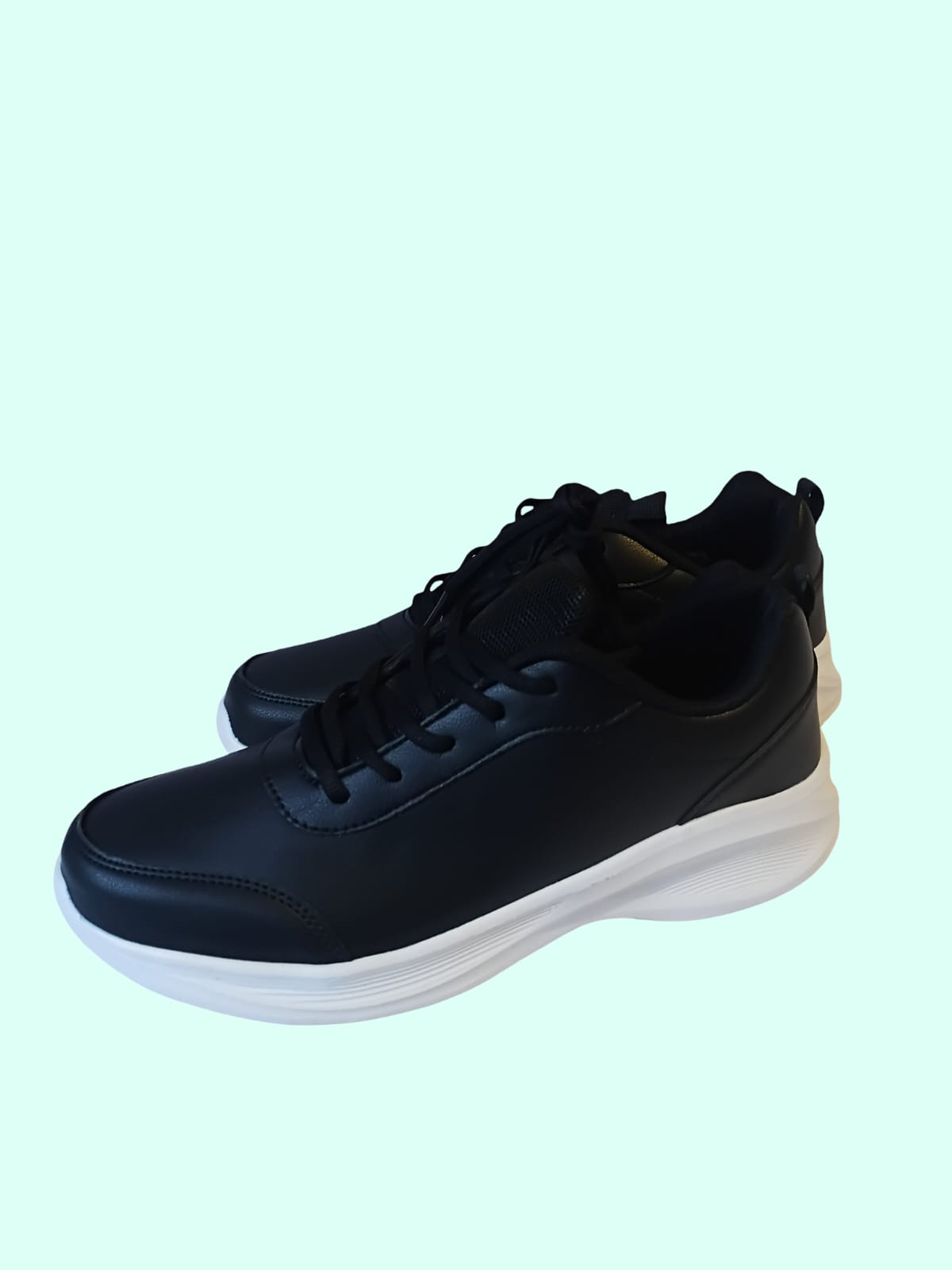 men's sneakers - black , brown .china size :45 . uk size :9.5 ( approx ) :29cm - Image 4