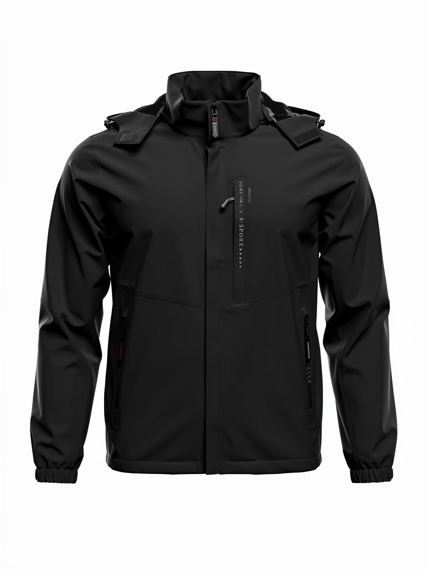 winter jacket  – black