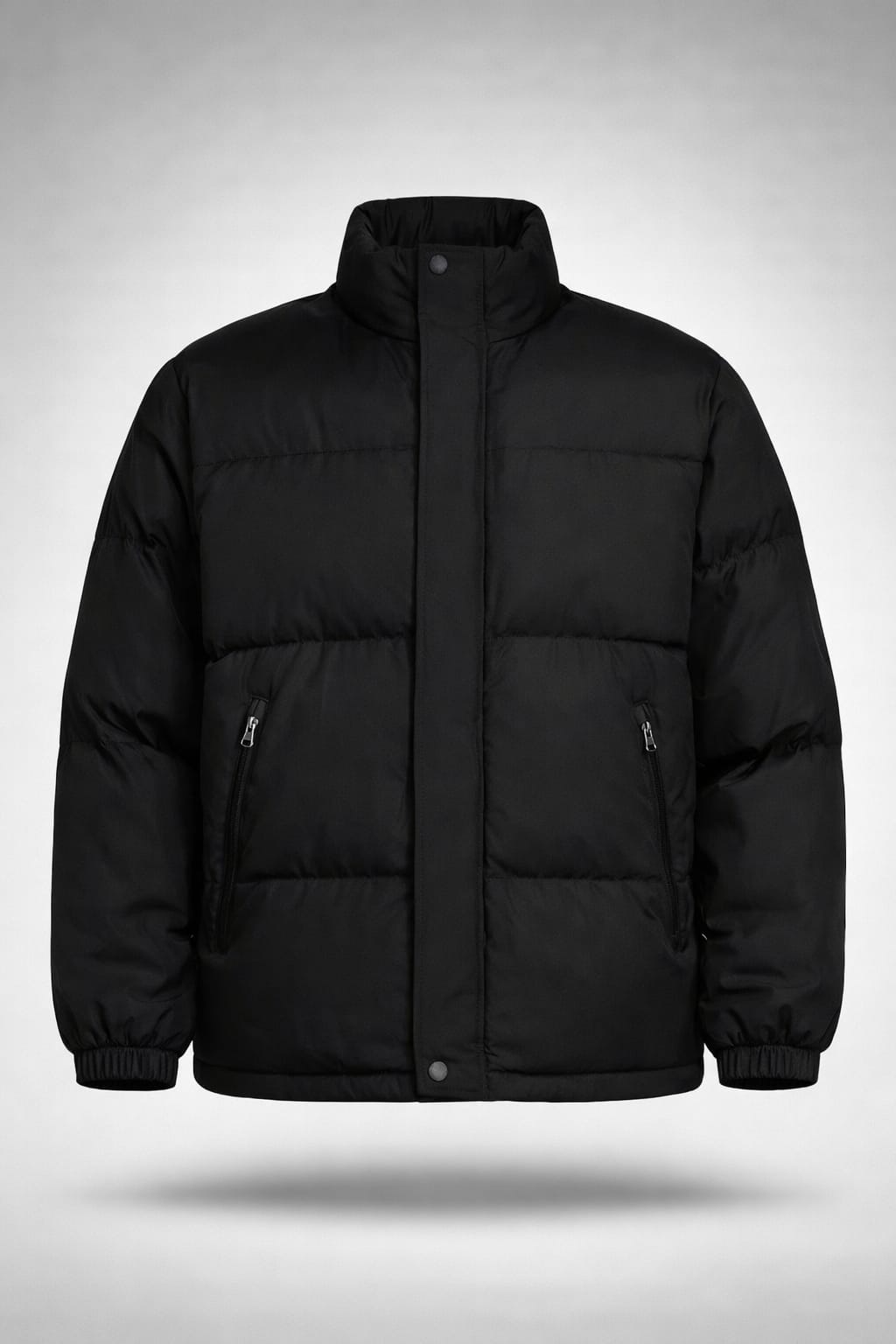 puffer jacket – black