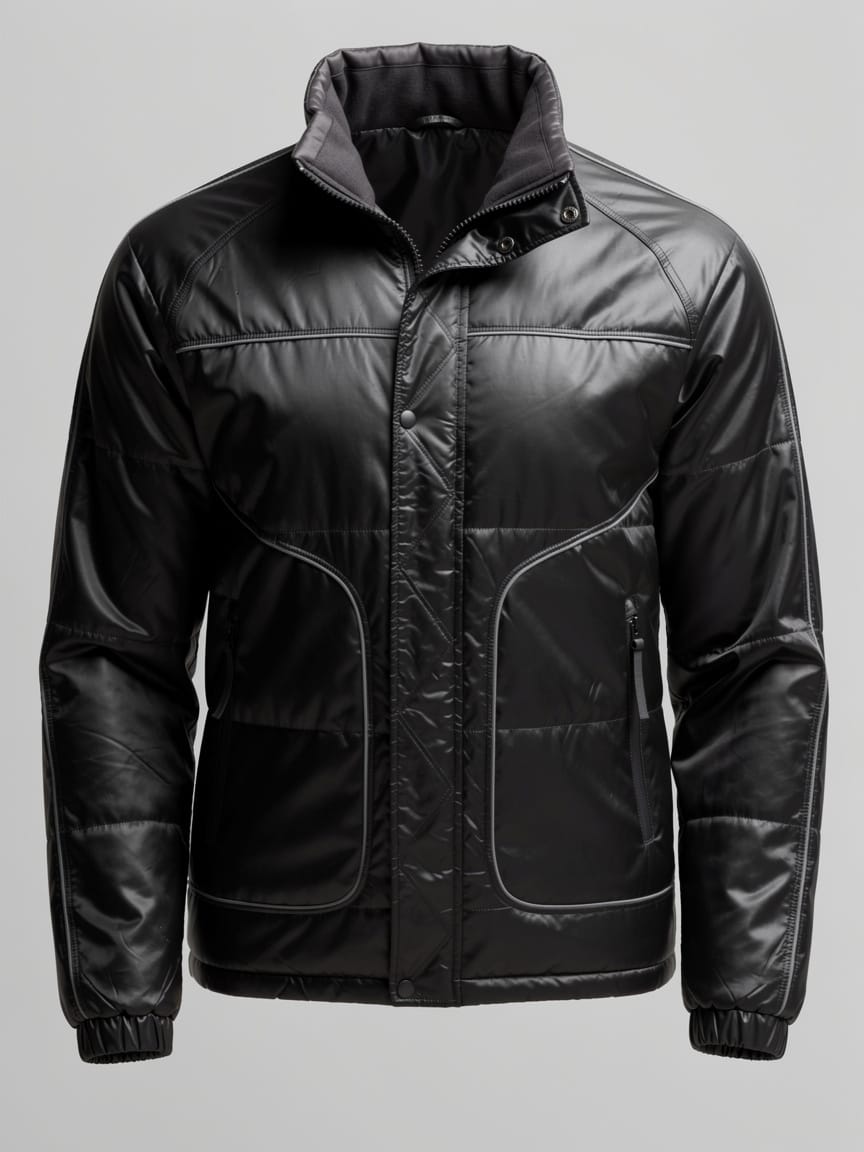 bomber jacket – black