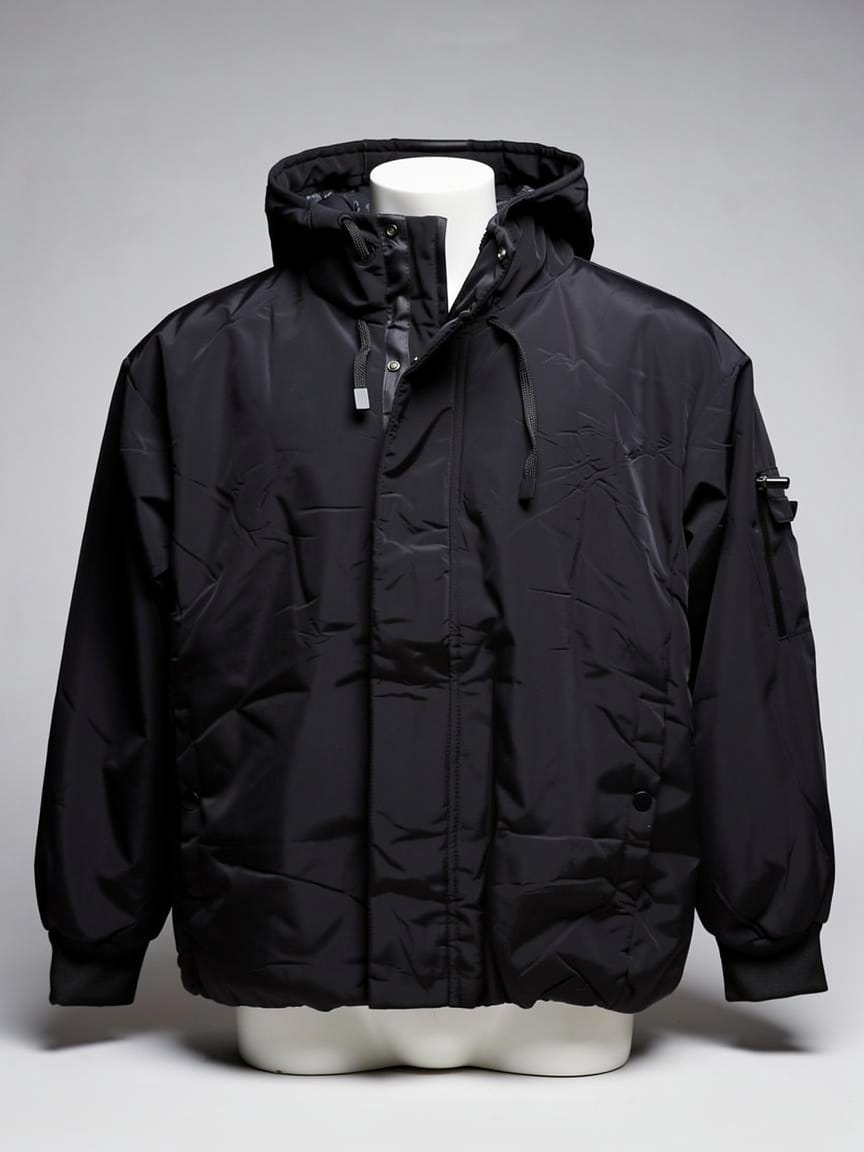 bomber jacket – black