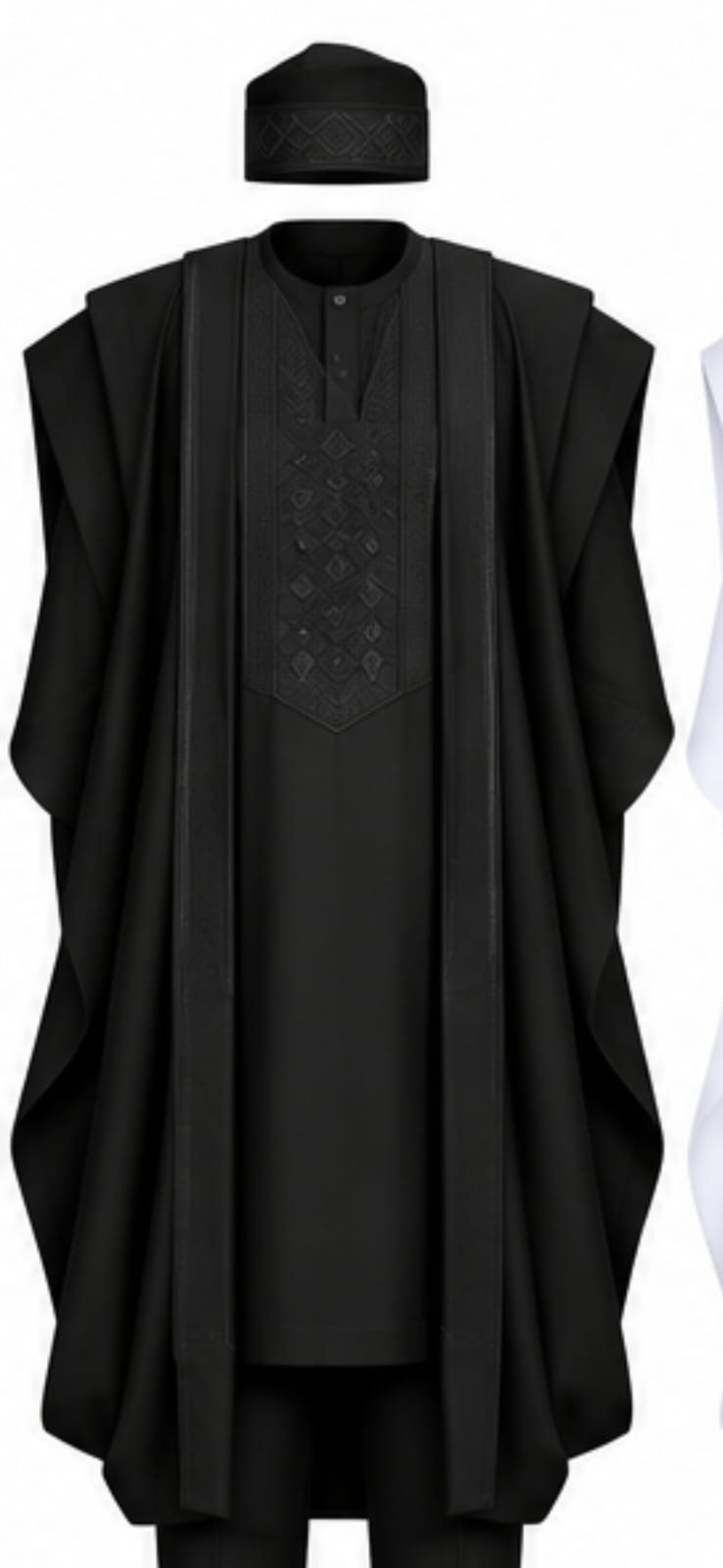 3 piece agbada